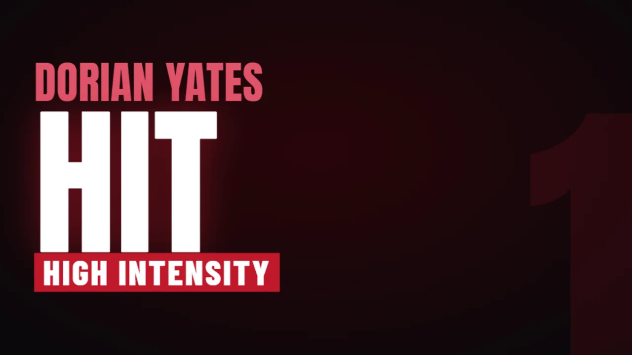 Dorian Yates HIT program cover