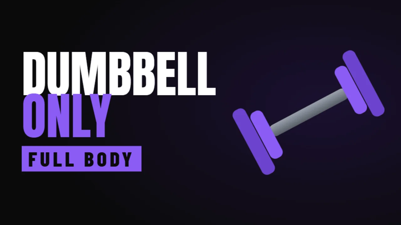 Dumbbell Only Full Body program cover