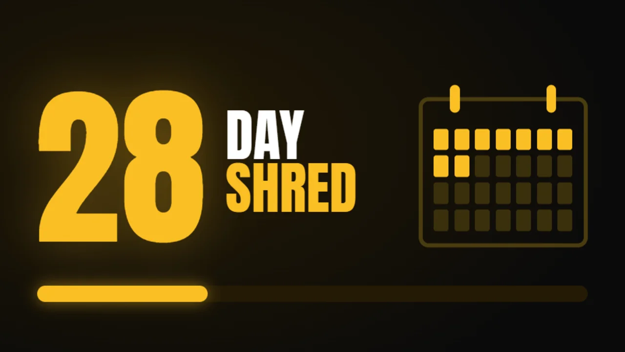 28-Day Shred program cover