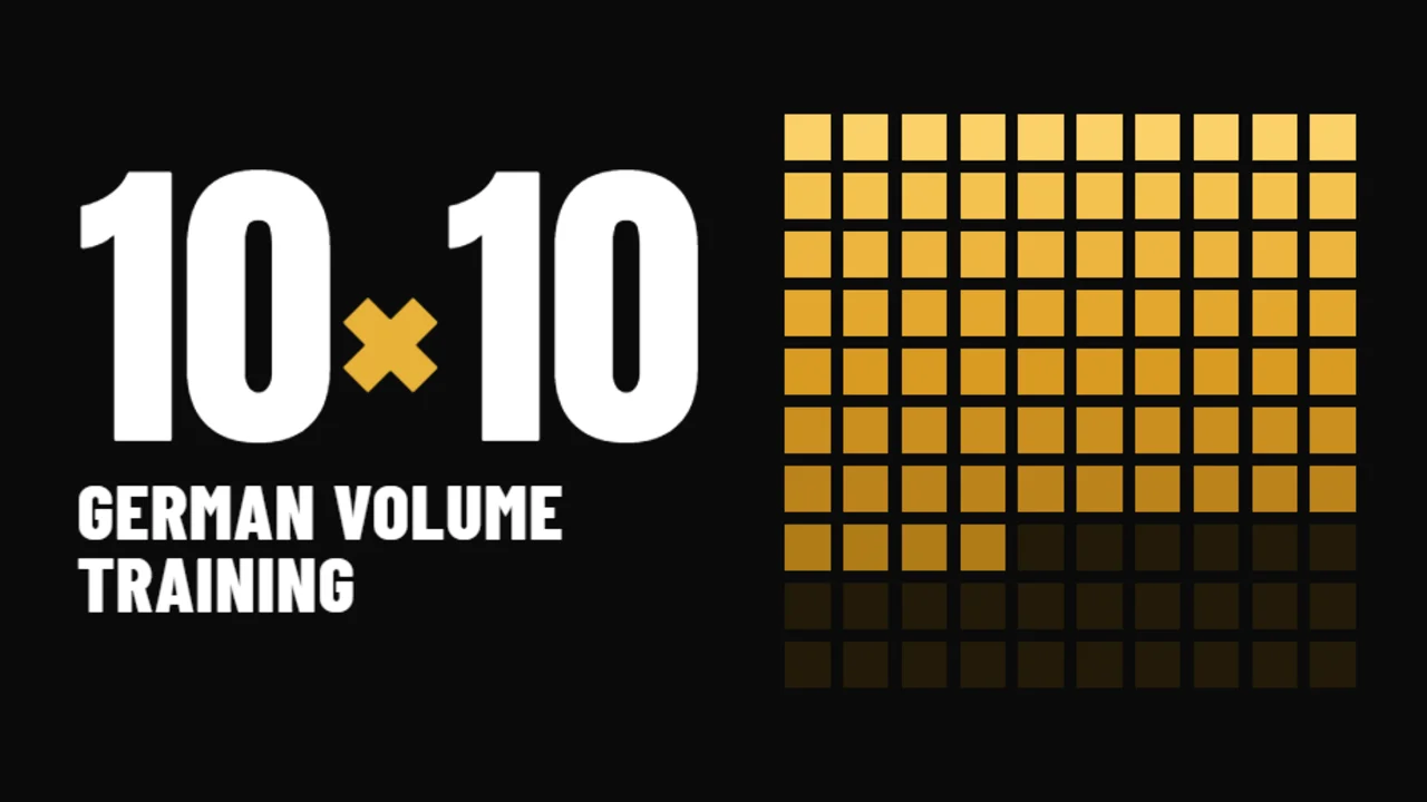 German Volume Training (GVT) program cover