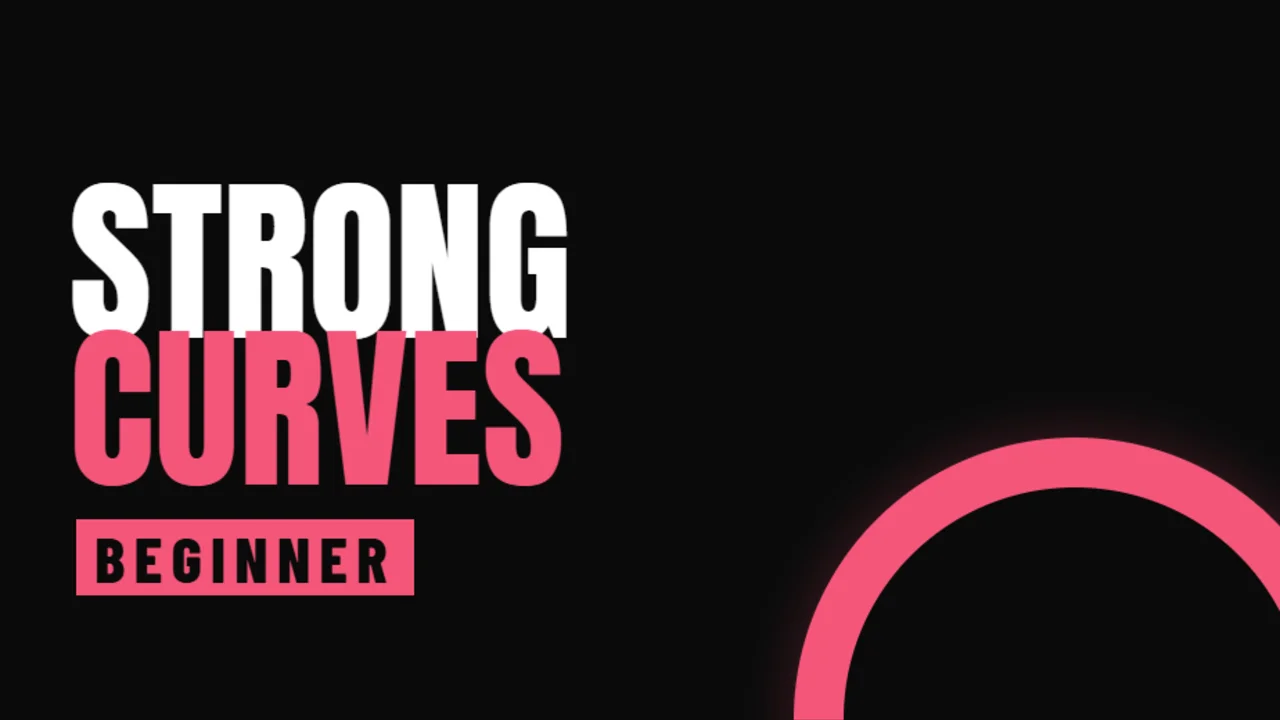 Strong Curves (Beginner) program cover