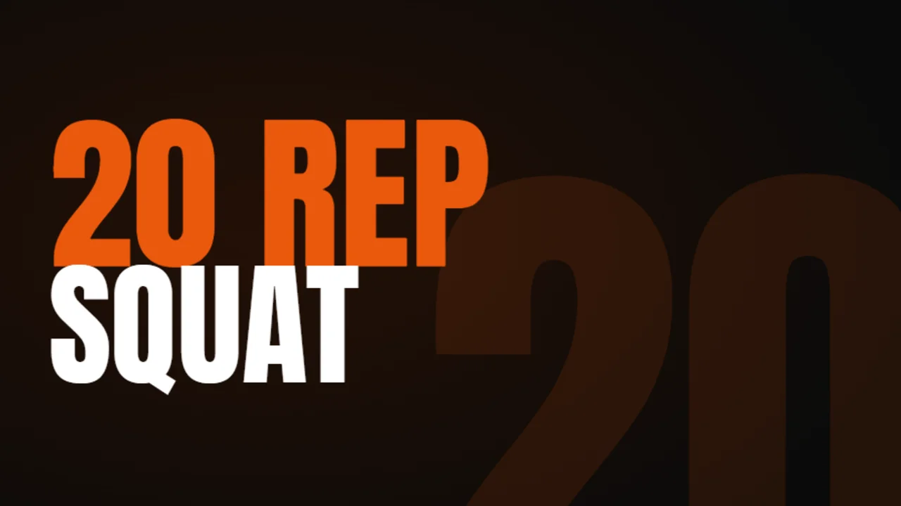 20-Rep Squat program cover